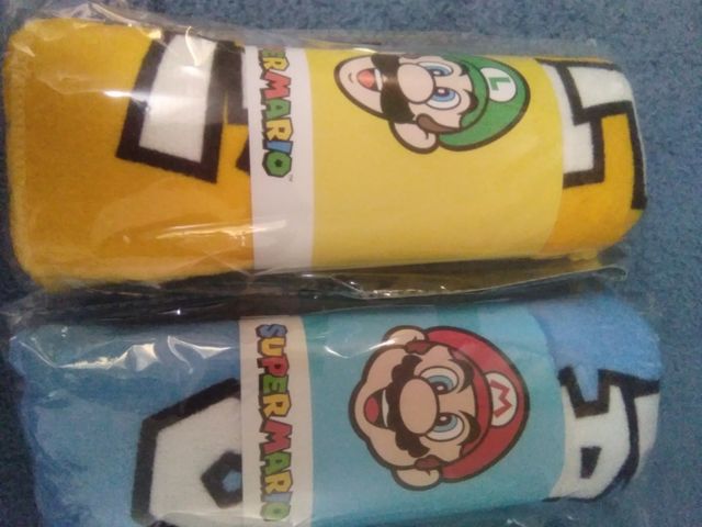 toalla Mario Bros niño  a estrenar.