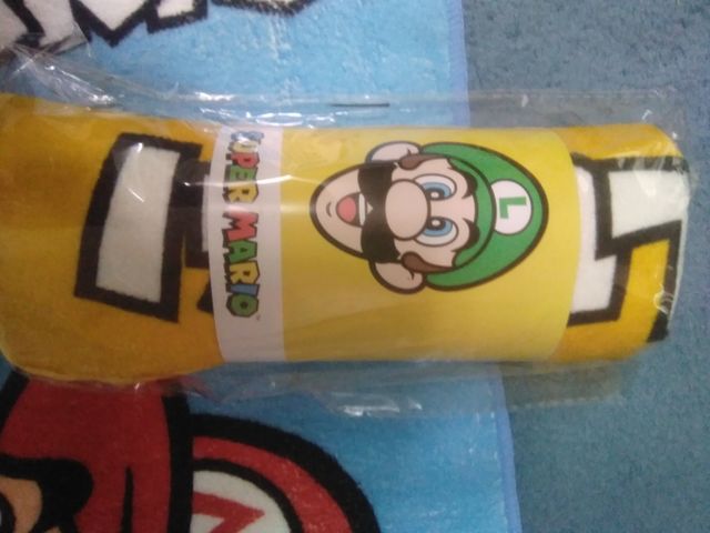 toalla Mario Bros niño  a estrenar.