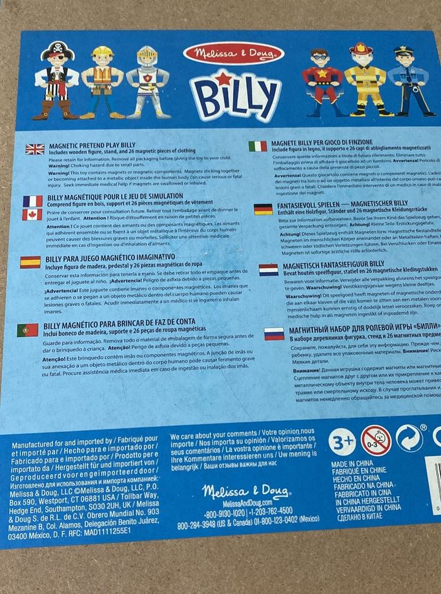 juego Billy