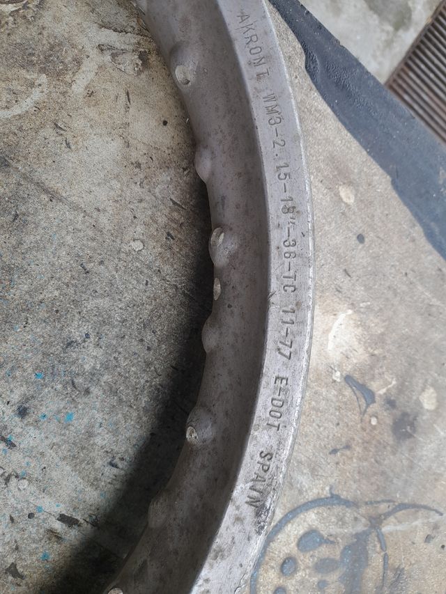 Ruota in alluminio Akront.