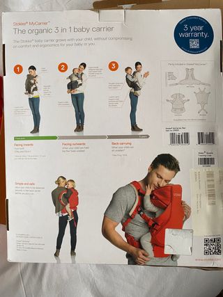 Mochila porta bebés Stokke