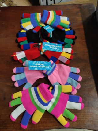 Lote de 40 guantes de niño