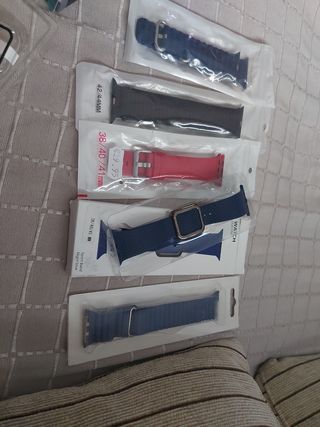 Correas apple watch y protectores