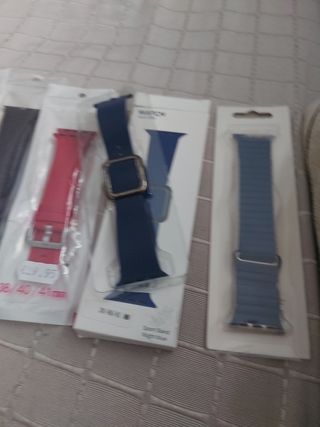 Correas apple watch y protectores