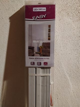 Set completo tenda veneziana 120x160cm adattabile