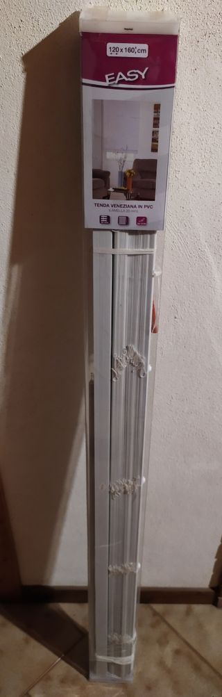 Set completo tenda veneziana 120x160cm adattabile