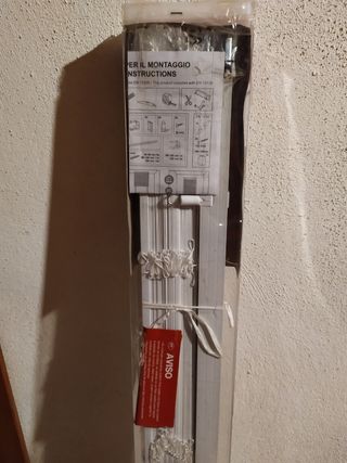 Set completo tenda veneziana 120x160cm adattabile