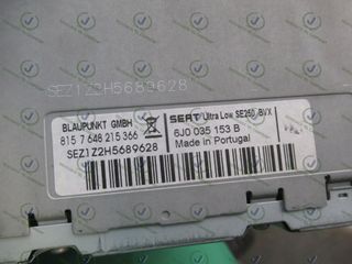 6J0035153B RADIO CD ORIGINAL SEAT IBIZA IV (6J5, 6
