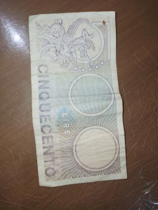 500 lire carta 1974