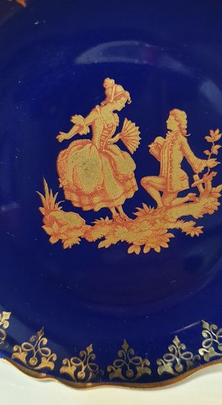 Plato decorativo vintage"Limoges"