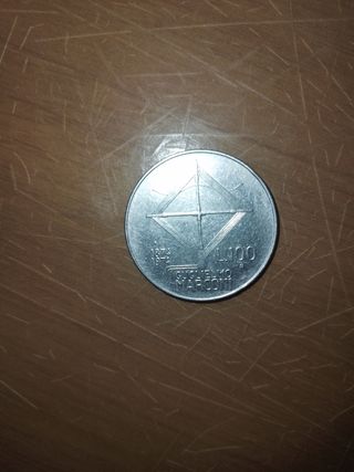 100 lire guglielmo marconi