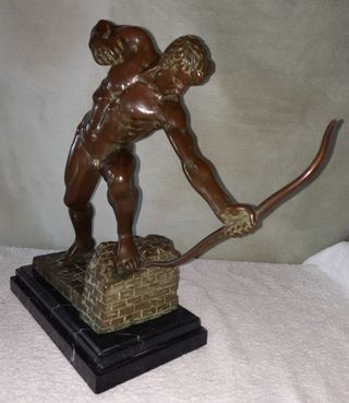 Figura de bronce 