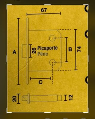 Manilla puerta, maneta, cerradura, picaporte.