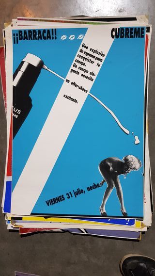 CARTEL BARRACA  (60X50cm)