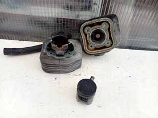 Cilindro Pistón Y Culata Derbi Atlantis 50cc Agua