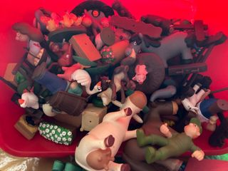 COLECCIÓN DE LIBROS Y ANIMALES DE GRANJA