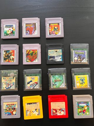 Juegos game boy color