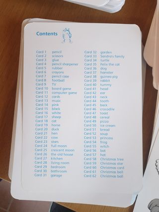 Flashcards y word cards Bugs 2.