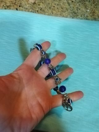 Pulsera de cuentas con abalorios