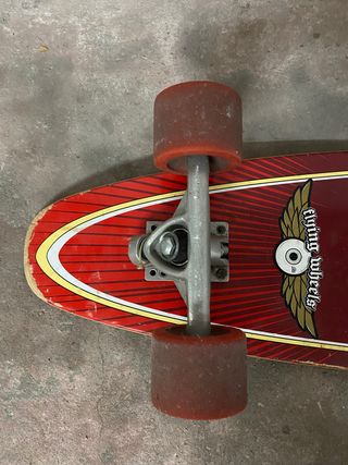 Longboard Flying Wheels