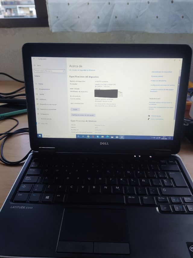 LOTE DELL LATITUDE ULTRABOOK 7240 W10 8GB + 237Gb