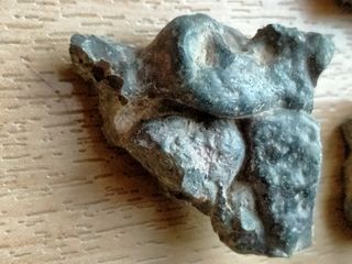 FRAGMENTOS ESCORIA FORJA DE HIERRO FUNDICION IBERA