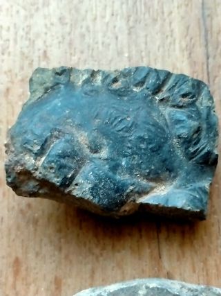 FRAGMENTOS ESCORIA FORJA DE HIERRO FUNDICION IBERA