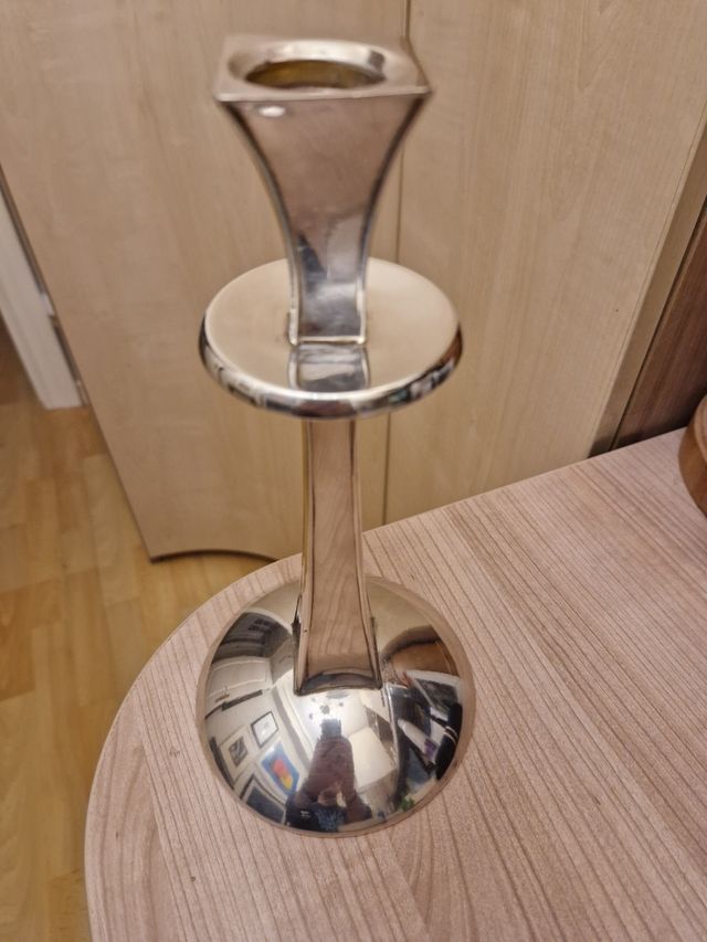 candelabro de alpaca