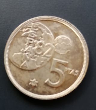 Colección monedas: El Mundial de Fútbol de 1982