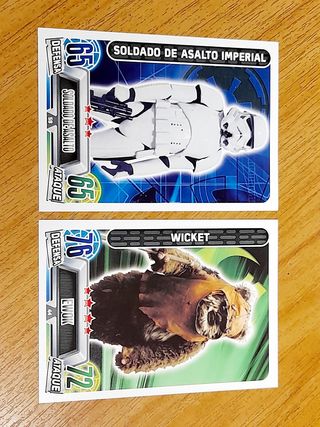 Cromos Star Wars Force Attax Carrefour