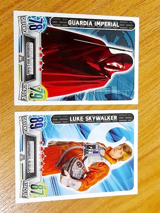 Cromos Star Wars Force Attax Carrefour