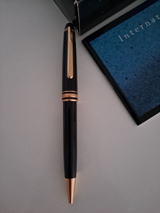 pluma y boligrafo montblanc