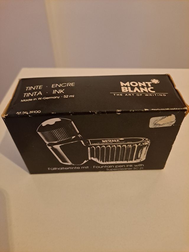 pluma y boligrafo montblanc