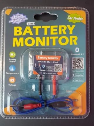Tester Comprobador Batería 6v/12v Coche Bluetooth 