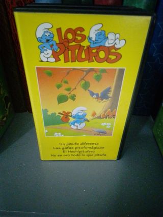 VHS de los pitufos