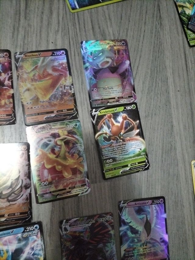 cartas Pokémon vMax reverse