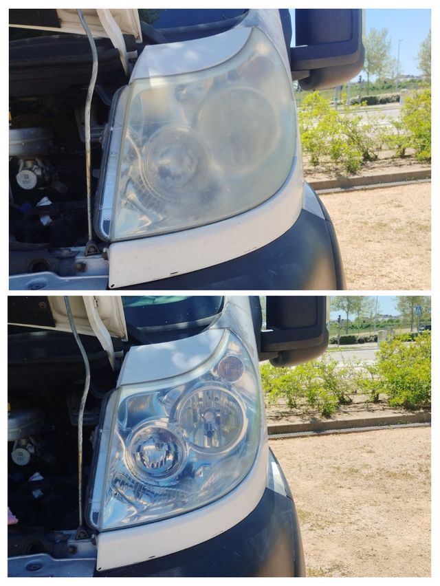 pulir faros