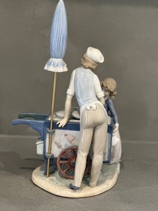 Figura de Lladró Puesto de los helados. 1985