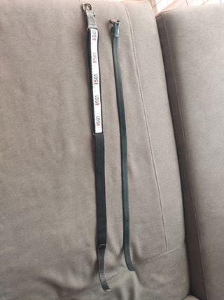 lote dos cinturones burberry/levis