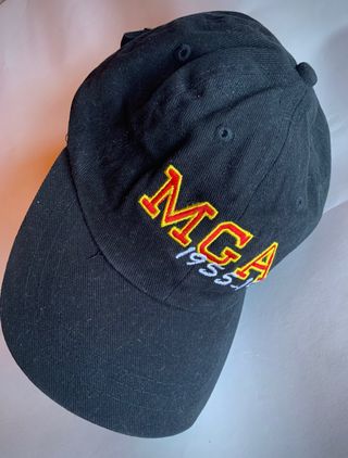 2 Gorras Coche Clásico MG azul marino