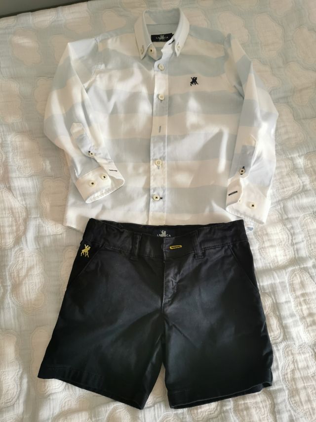 Conjunto camisa y pantalón