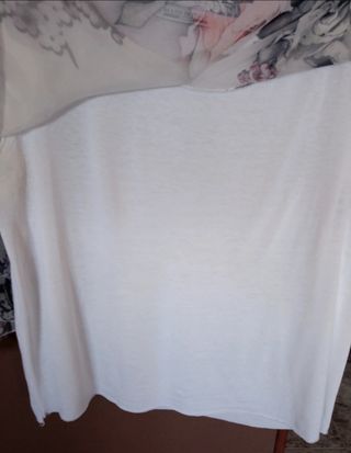 Blusa verano estampado flores 