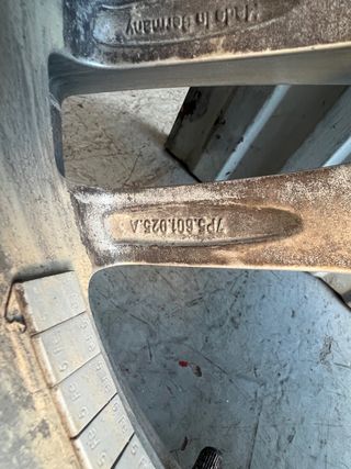 Llantas originales Porsche