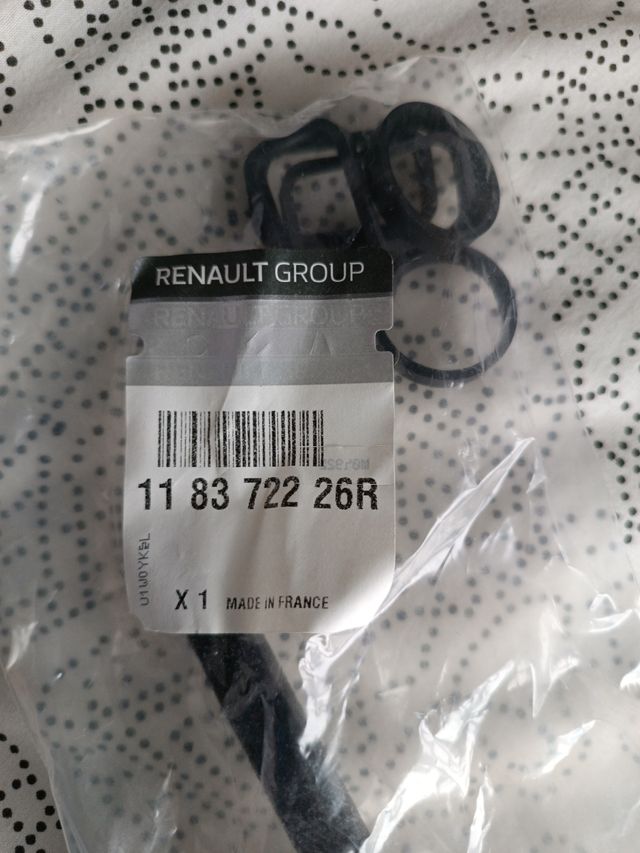 junta tapa culata cilindro renault