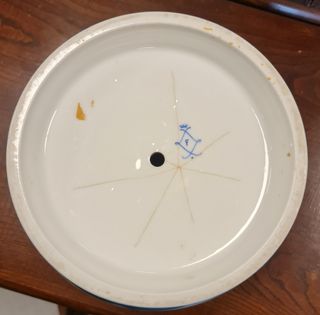 Macetero porcelana de Sevres XVIII