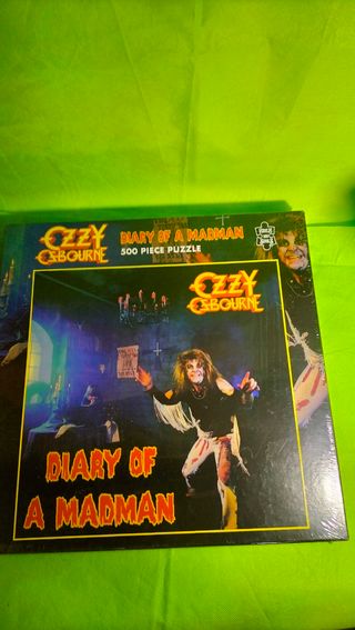 puzzle Ozzy Osborne diary of a madman Nuevo