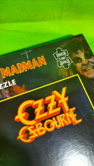 puzzle Ozzy Osborne diary of a madman Nuevo