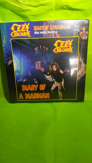 puzzle Ozzy Osborne diary of a madman Nuevo