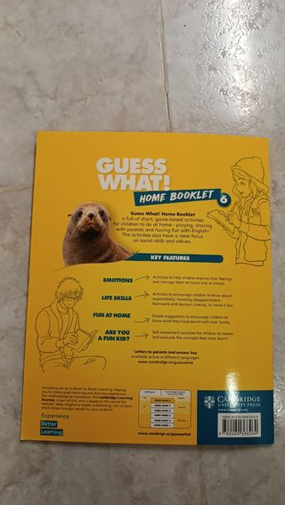 Cuaderno ejercicios ingles Gues What 6