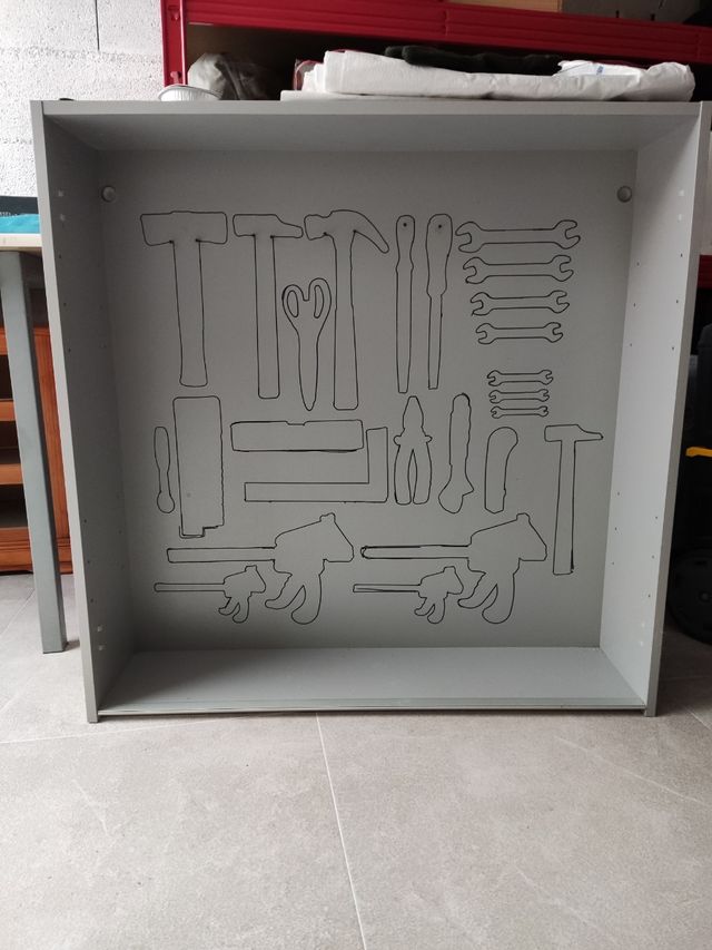 armario sin puertas 90*90